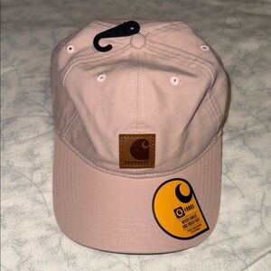 NWT Carhartt Light Pink Cap with Logo Patch